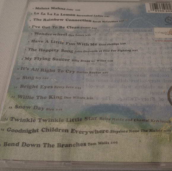 4/$20 For the Kids Compilation CD Cake Tom Waits Sarah McLachlan Billy Bragg - Picture 4 of 4